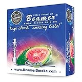 Guava Beamer® Ultra Premium Hookah Molasses 50 Gram Box. Huge Clouds, Amazing Taste!® 100% Tobacco, Nicotine & Tar Free! Compares to Hookah Tobacco at a Fraction of The Price Great Taste, Great Smell