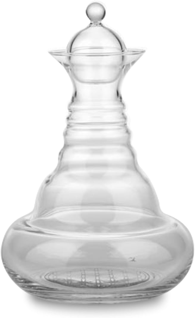 TC Energy Carafe/Decanter Aladdin 1.3L - (Platinum Coloured Flower of Life)
