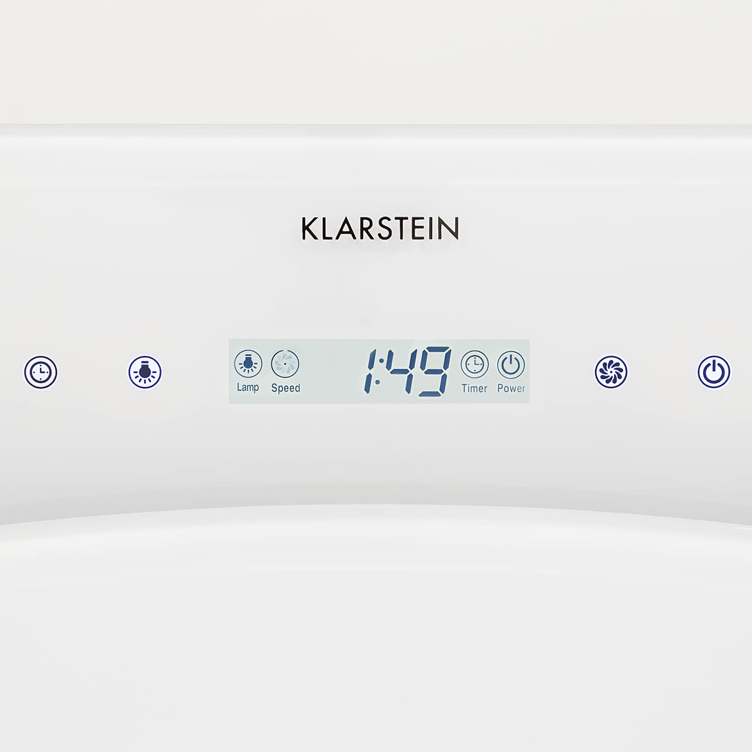Klarstein Secret Service Dunstabzugshaube 110 cm Edelstahl 800 m³/h Touchbedienung Fernbedienung