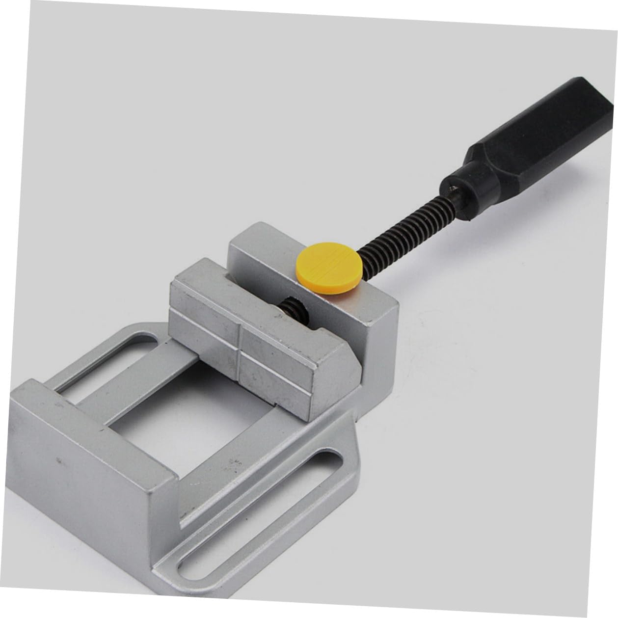 Adjustable Drill Press Table Stand with Iron Base Single Hole Drill Rack Bench Clamp Workbench Use