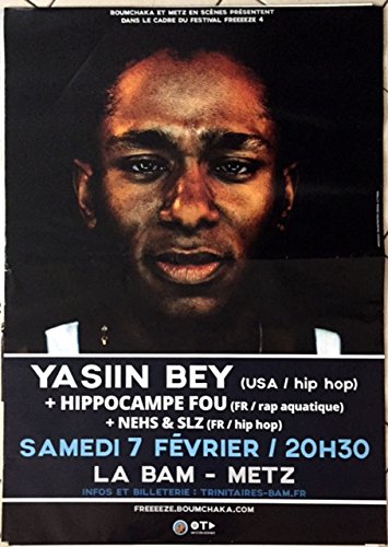 Affiche Yasiin Bey poster de décoration murale 80X120cm pour loft moderne