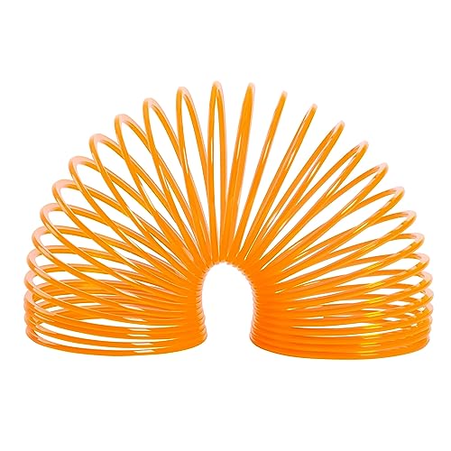 image for Slinky® Pro Plastic Spring Fidget Toy, Orange, 3.4-inch Diameter, Kid