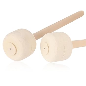 木製 箱太鼓　マレット付 木製 箱太鼓 マレット付