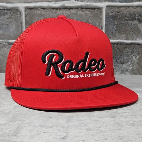 Image of Vexil American Rancher Adjustable Snapback Western Lifestyle Rodeo Southwest Inspired Meshback Hat