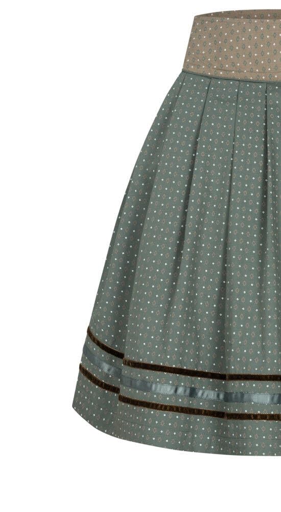 Nübler Rock Damen - Trachtenrock, Moderne bayrische Tracht, Rock Giulia Salbei