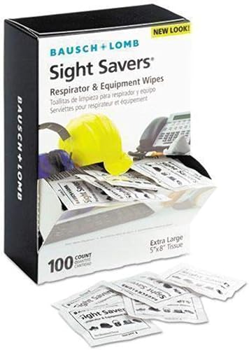 Bausch Lomb Respirator Plus Toallitas para equipos 100 unidades