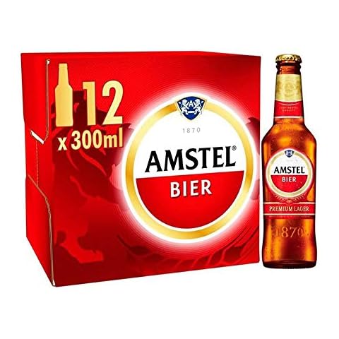 Amstel Bier Beer Bottles 12x300ml Cover