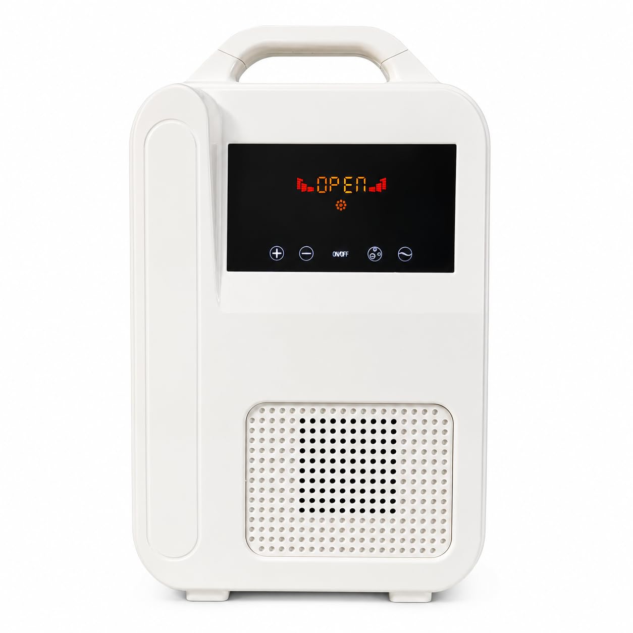 Booster d'oxygène électrique portable avec 30 millions d'ions négatifs — Machine à oxygène compacte avec canule nasale et étui de transport pour la maison, le voyage, la voiture et l'utilisation en