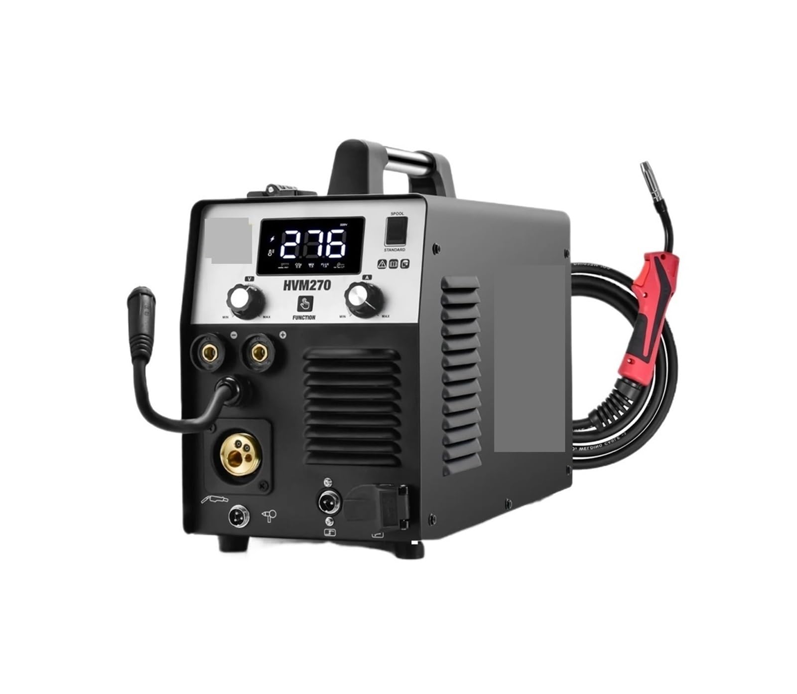 Plasma Cutter, 5 in 1 Plasma Cutter Welders Digital Screen 220 Cut/MMA/Gas/Non-Gas Mig/Lift TIG Inverter Welding Machine 1/5 Kg Wire for Beginners DIY(with 17V PT31)