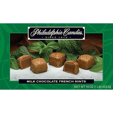 Philadelphia Candies French Mint Meltaway Truffles, Milk Chocolate 1 Pound Gift Box Cover