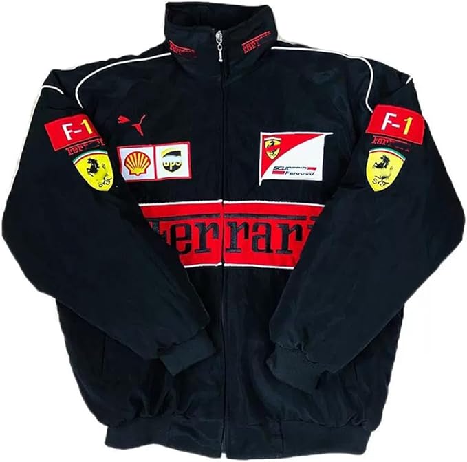 Amazon | [JDCDHRQQ] ジャケット メンズ F1 レーシングカー フェラーリ