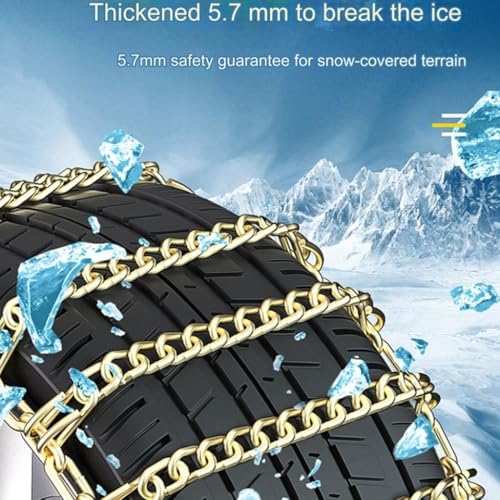 Chaînes à Neige Pneus d'hiver Haute Résistance Toyota Highlander - 3