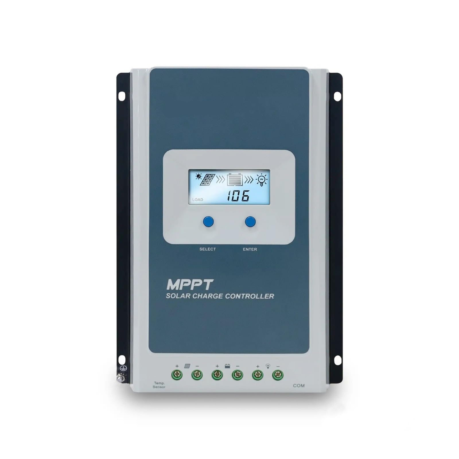 Regolatore di carica solare, Controller Solare MPPT 40A 12/24V Regolazione Automatica