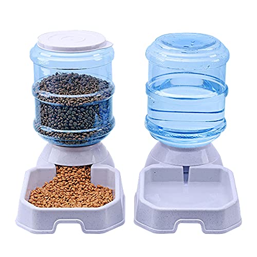 Pet Feeder and Water Dispenser Premium Quality Self-Dispensing Gravity 1