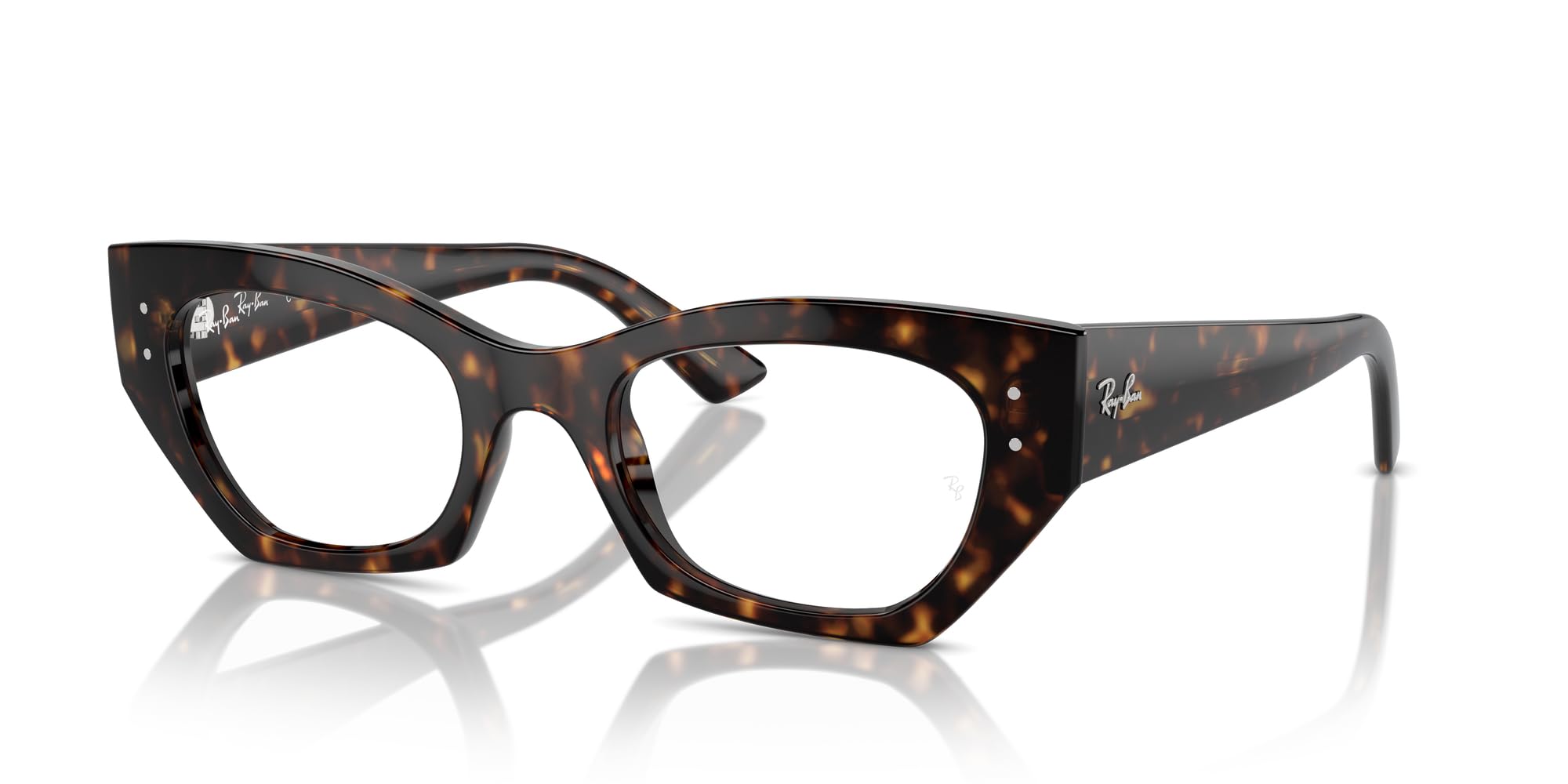 Ray-Ban Montatura per occhiali da vista unisex Rx6375, lenti Havana/Demo, 52 mm, Havana/Demo Lens, 52 mm