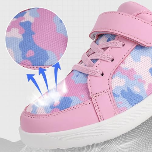 IWIHMIV Kids Walking Shoes Girls Slip On Shoes Boys Lightweight Breathable Sneakers Athletic Tennis Shoes for Running3