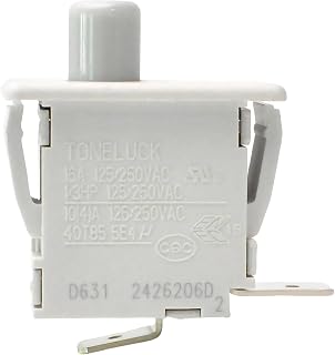 134813600 Dryer Door Switch Replacement for Electrolux, Frigidaire, Kenmore and other brand dryers. Replaces AP4316049, 131843100, 1378609, 7131843100, 7134813600, AH2330879, EA2330879 and PS2330879