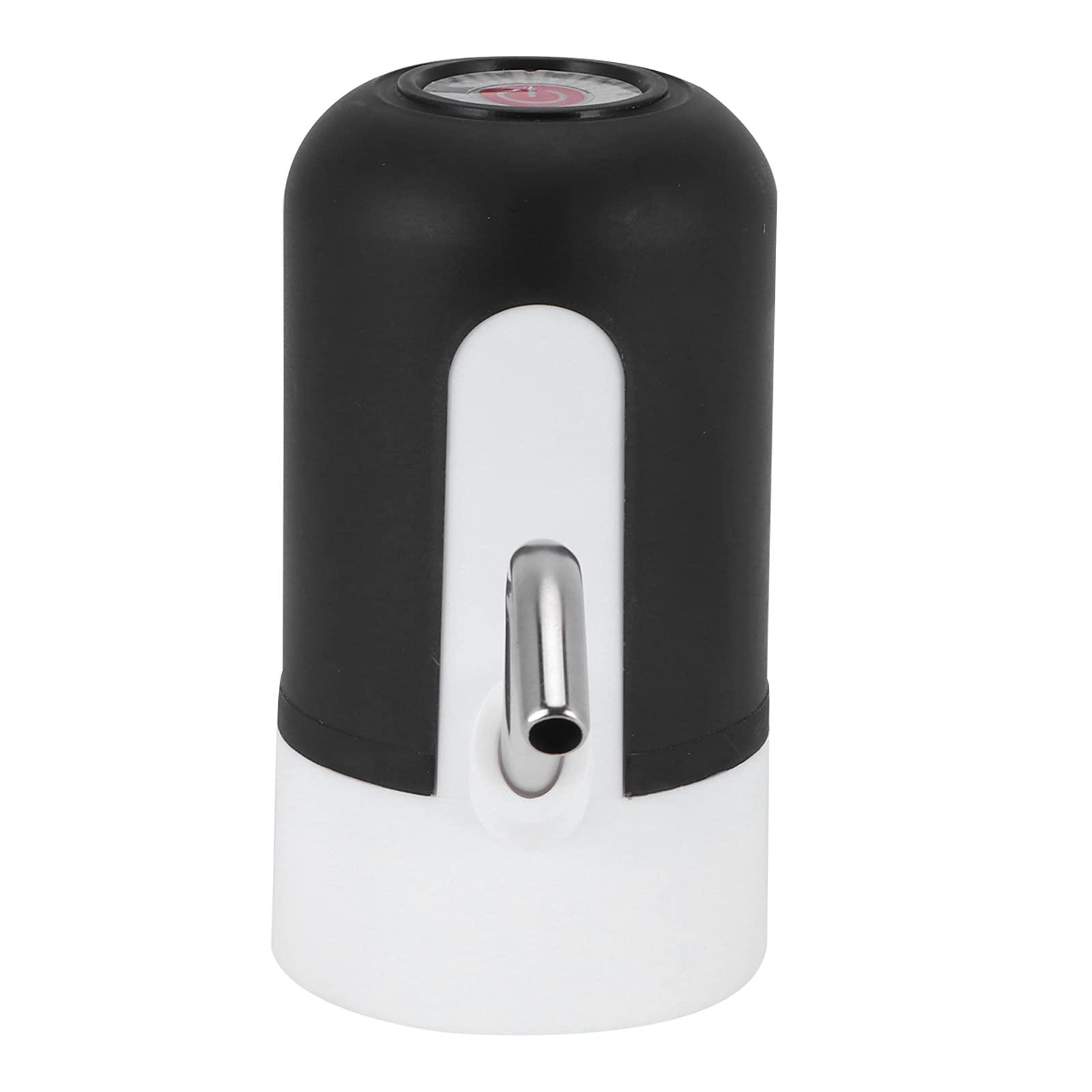 Drinking, Portable Electric Water Bottle Dispenser, One Key Press, for Home, Office, Travel, Camping (Black)