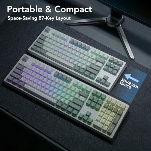Teclado Mecánico Gamer Phantom Elite TKL USB-C RGB miniatura 4