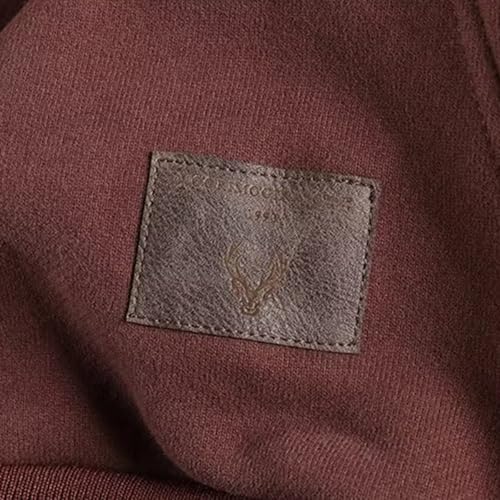 Ymosrh Men's Hoodies Long Sleeve Quarter Zip Heavyweight Cargo Pullover Hooded Sweatshirts with Pocket, M-3XL4