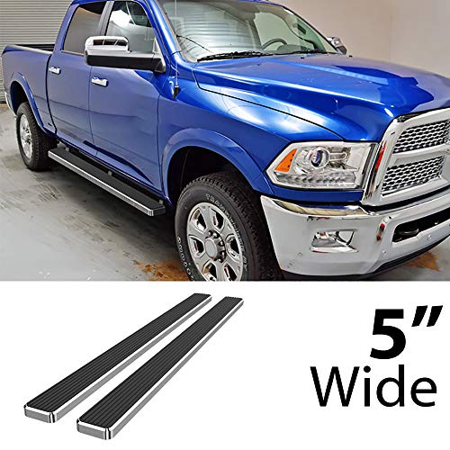 Estribos de Acero Pulido HD Ridez 5" para Ram 1500 2009-18 miniatura 2