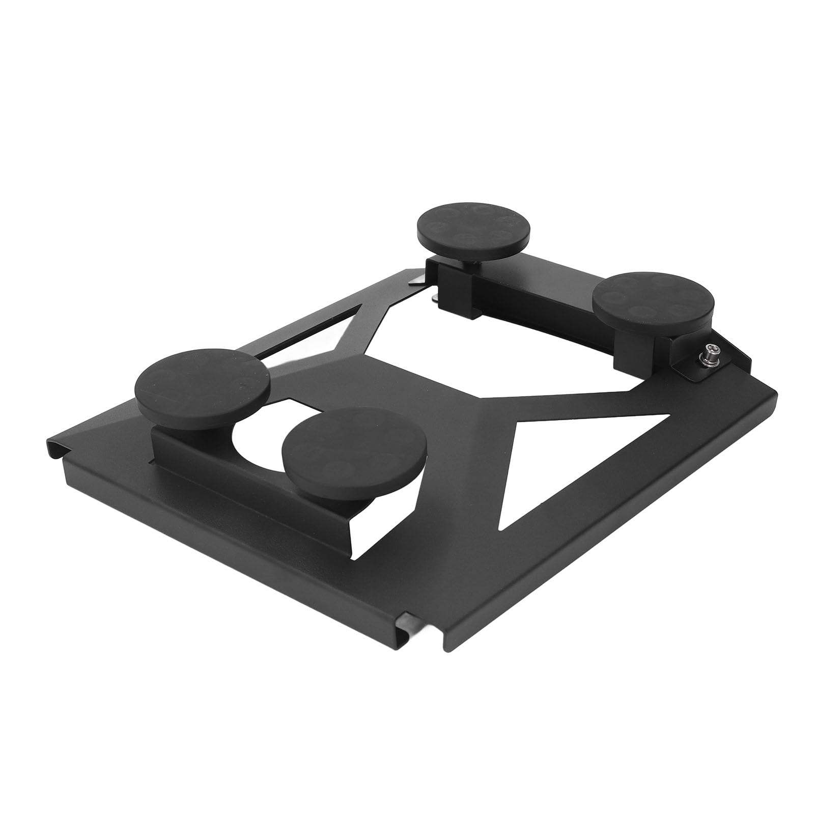 Demeras Soporte para Satélite para Coche, Soporte para Antena Parabólica Estructura de 4 Lados Placa de Acero Reforzada Robusto Multifuncional para Caravana