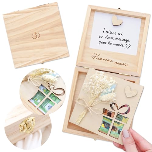 Joli Coon Cadeau mariage personnalisé pour les mariés -...