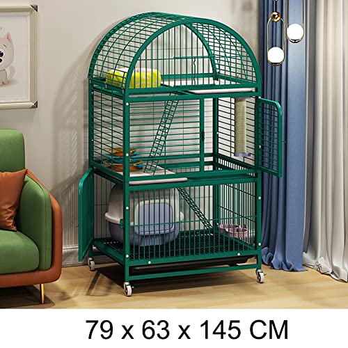 Enclos durable pour animaux intérieur extérieur en version double couche