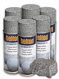 Stein 6 x Belton Granit-Effekt-Spray granit-grau