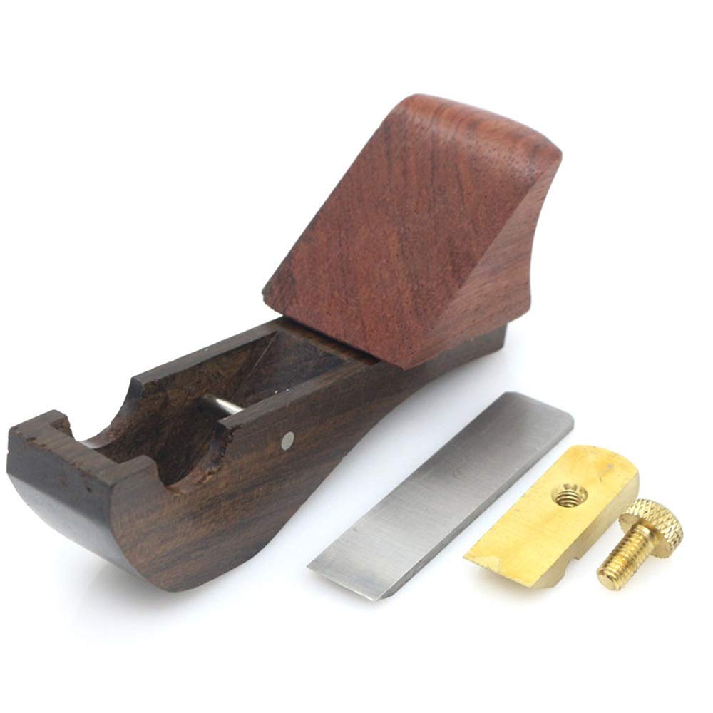 Excircle Pialla a mano Strumenti per impugnatura da falegname fai-da-te Strumento manuale per la lavorazione del legno per strumento/rifilatura del fondo dello scafo Pialla in legno (Specifica lama: