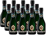 metternich ksa DAS BESONDERE: Die sorgfältig ausgewählten, deutschen Rieslingweine entfalten in der trockenen Cuvée ihr ganzes Potenzial und so wird ein Qualitätsschaumwein zu einem fein balancierten Meisterwerk voller Eleganz und Klasse, auch in klein, als Piccolo zum mitnehmen