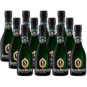 Fürst von Metternich Riesling Sekt Trocken (12 x 0,2 l)
