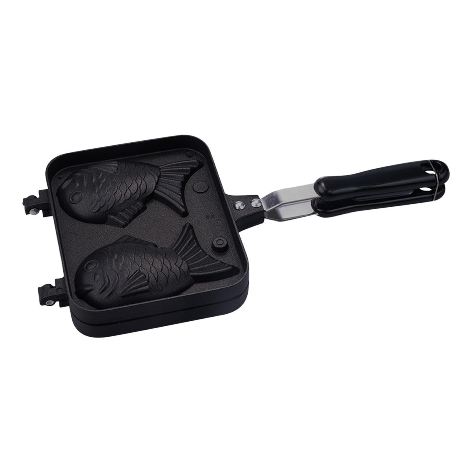 Molde para gofres japonés Taiyaki en forma de pez sartén para hornear postres