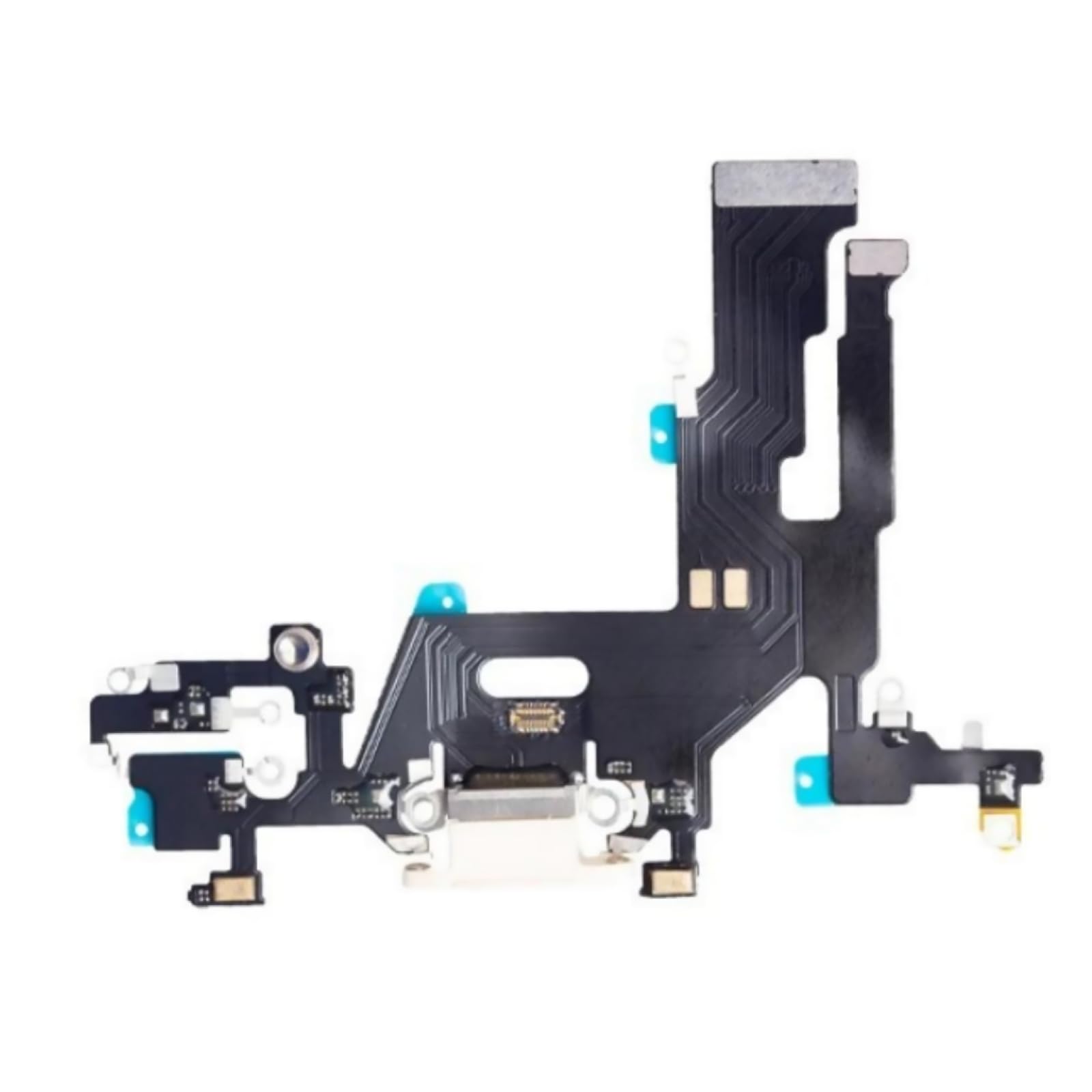 CHICHIYANG Charging Port Dock Mic Flex Cable Charging Port Ribbon Replacement Part Phone Accessories for iPhone 11