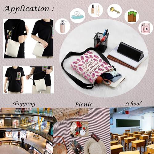 Image of MNIGIU Musical Inspired Gift Musical Crossbody Bag Musical Merch For Musical Lover