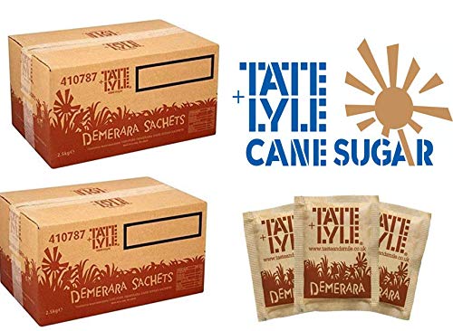 Tate Lyle Demerara Sugar Sachets{1000 Per Box} UKB Multi Pack savings (2)