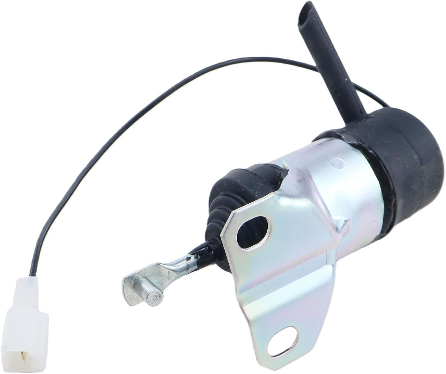ZTUOAUMA 12V Fuel Shut Off Solenoid 15471-60010 15471-60013 Compatible with Kubota D722 Z482 V2203 Engines B20 B2150D B2150E B9200 L2550 L2650 L2850 Tractors KH151 KX151 KX161 KH191 Excavators