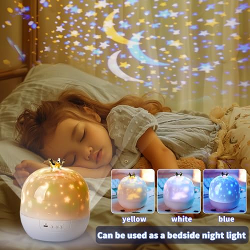 Stars Lamp XG-HG-1 21 Sets Of Films Ocean Night Light Projector, Kids Projector For Bedroom, Stars Projector For Ceiling, 360 Degree Rotation Kids Night Light For Decorating Party,Birthdays,Christmas Gifts thumb #3