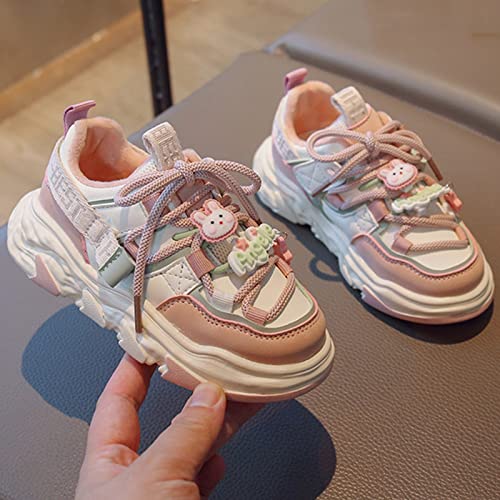 Running Shoes Girls Toddler Chunky Sneakers Fashion Thick Sole Warm Big Kid Slip On Outdoor High Top Sneaker for Girls4