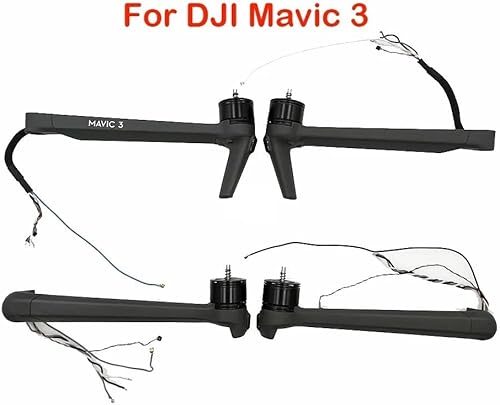 Miniatura 2 de Brazos de motor para D-JI Mavic 3 Brazos delanteros traseros izquierdo derecho con motores y cables, piezas de repuesto para drones (color