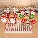 Produktbild Cathercing Stirnbänder für Weihnachten, 4 Stück, Unisex, Weihnachts-Kopf für Kinder und Erwachsene, mit Weihnachtsmann und Rentier-Designs