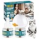 DKundZH 3 in 1 Pheromone Diffuser Katzen, Katzen Beruhigungsmittel, Pheromone Katzen Steckdose Anti Stress, Katzen Beruhigung für bis zu 60 Tage(1 Diffuser + 2 Nachfüller)