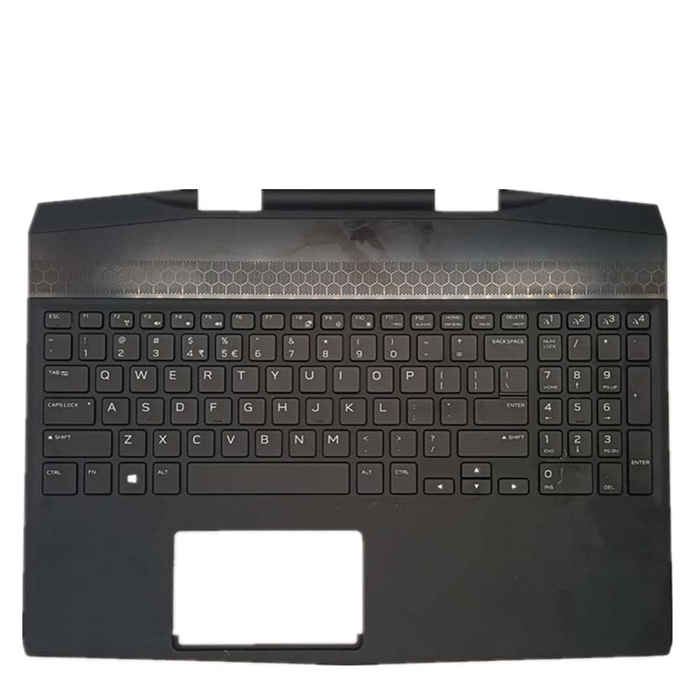 Coque autour du clavier Dell Alienware m17 R1 noir avec touches US fluides - 2