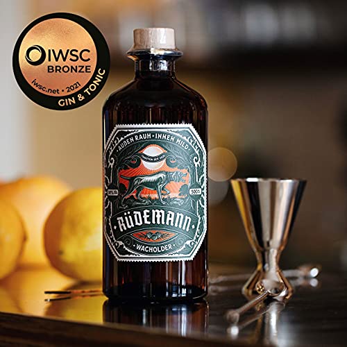 Rüdemann Gin Set | Wacholder der Urvater des Gin 500 ml + 4 x Oh Deer Botanical Tonic à 200 ml | Deutsches Produkt nach… – Bild 3