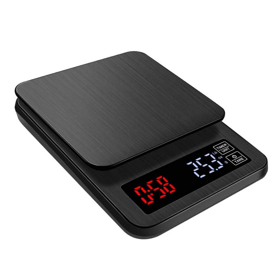 ATOM CF 300 5 KG | Digital Coffee Weighing Scale with Timer, 5kg Capacity Kitchen Scale, High Precision Coffee Scale with Tare Function, LED Display, Multi-Unit Support for Brewing, Baking & Cooking-image-30