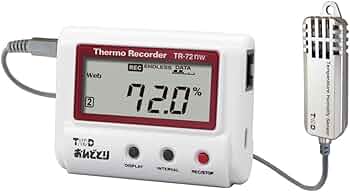 Amazon.co.jp: T＆D 温湿度記録計 おんどとり TR－72nw－S