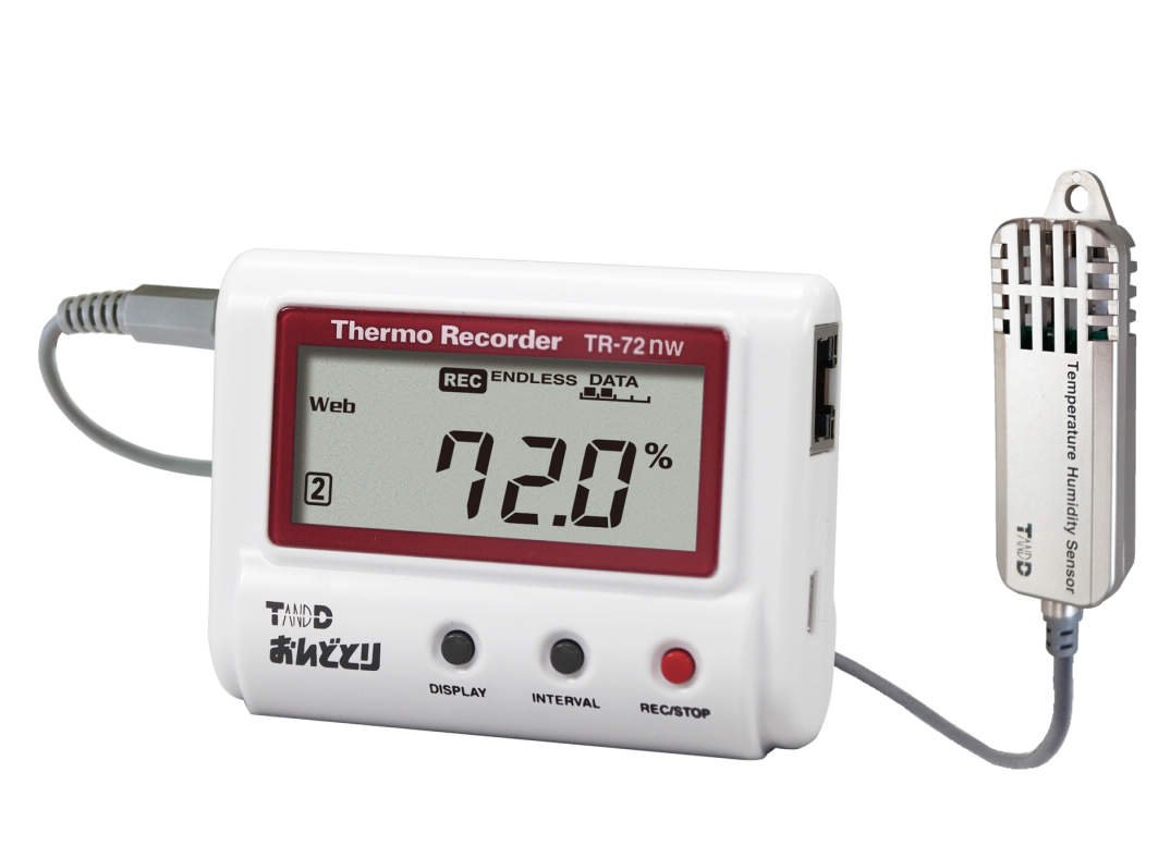 Amazon.co.jp: T＆D 温湿度記録計 おんどとり TR－72nw－S