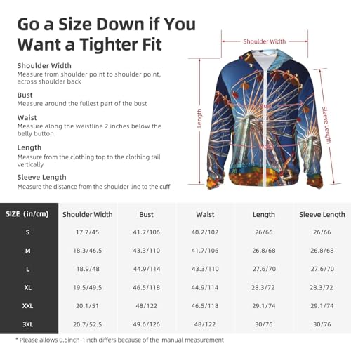 Sun Protection Hoodie amusement ride Jacket Lightweight Long Sleeve Sun miniatura 3