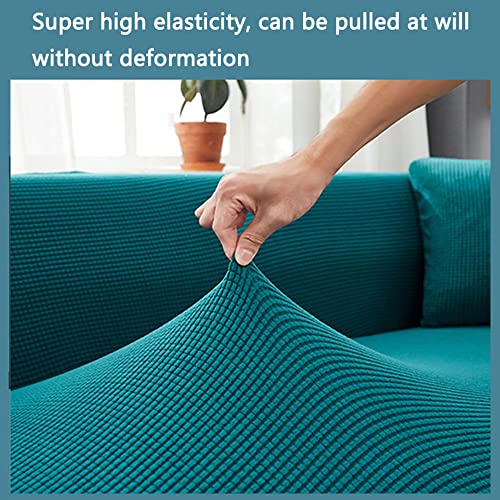 Housse de canapé d'angle super extensible antidérapante - 3