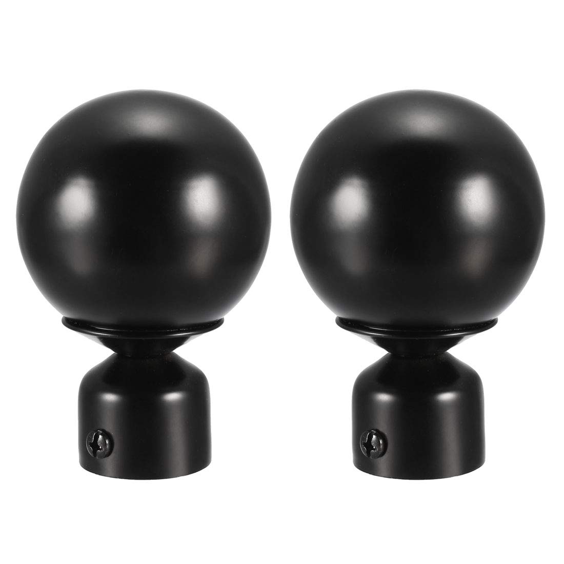 embouts de tringle à rideau sphérique, embouts de tringle à rideau, embouts de tringle à rideau sphérique, embouts de tringle à rideau, embouts de tringle à rideau, extrémité à boule en fer for tringl